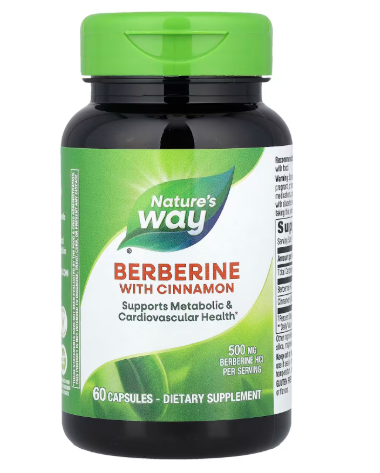 Nature's Way Berberine with Cinnamon