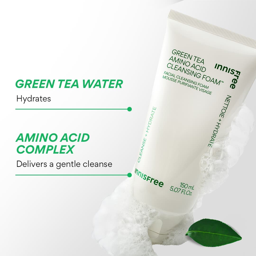 Green Tea Amino Acid Cleansing Foam