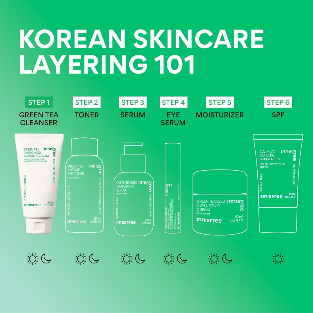 Green Tea Amino Acid Cleansing Foam