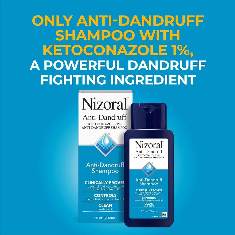 Restore Scalp Health with Nizoral Anti-Dandruff Shampoo