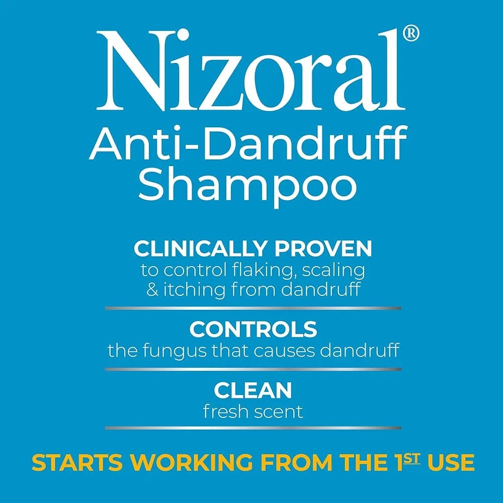 Restore Scalp Health with Nizoral Anti-Dandruff Shampoo
