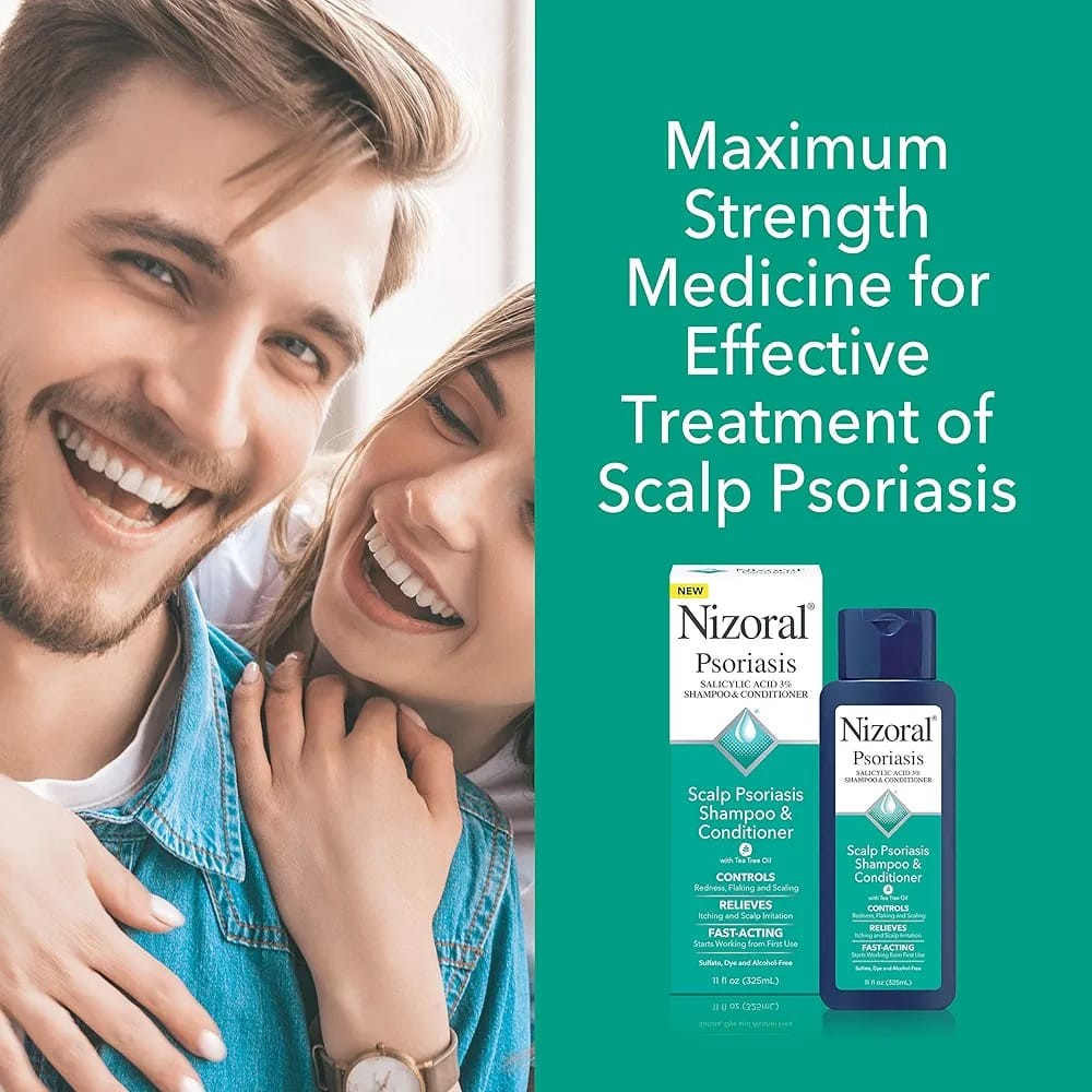 Nizoral Psoriasis Scalp Shampoo & Conditioner (11 fl oz)