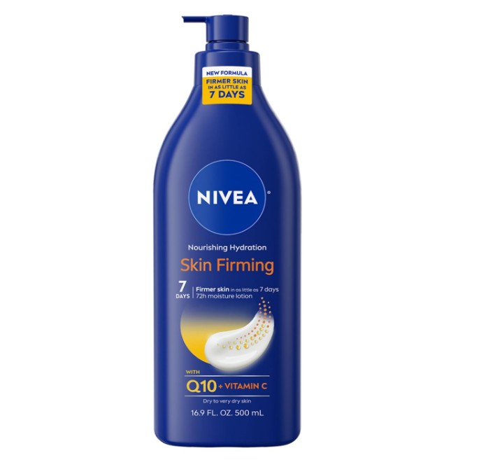 NIVEA Skin Firming Nourishing Hydration Body Lotion (with Q10 + Vitamin C)
