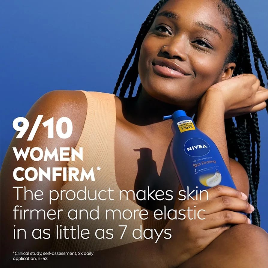 NIVEA Skin Firming Nourishing Hydration Body Lotion (with Q10 + Vitamin C)