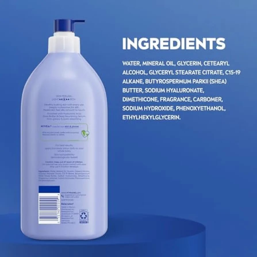 NIVEA Shea Nourish Body Lotion (Value Size)