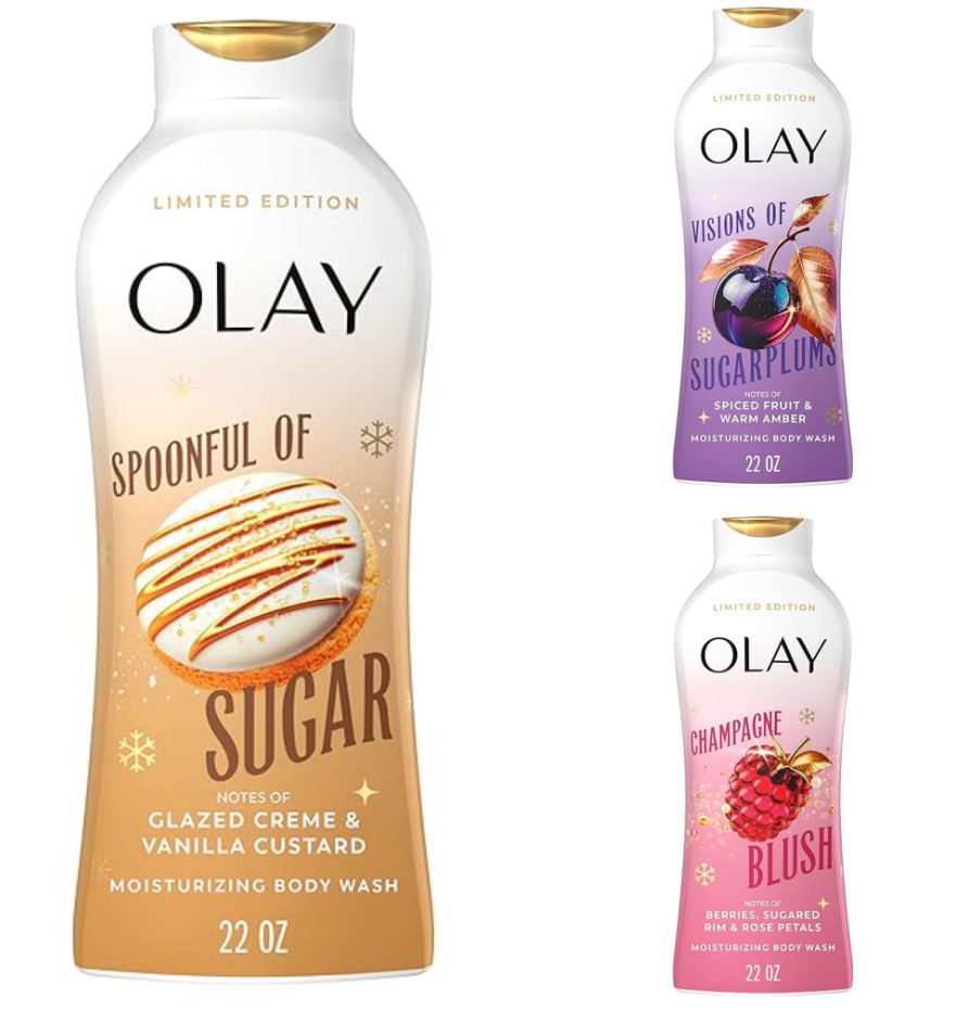 Olay Limited Edition Holiday Moisturizing Body Wash Collection