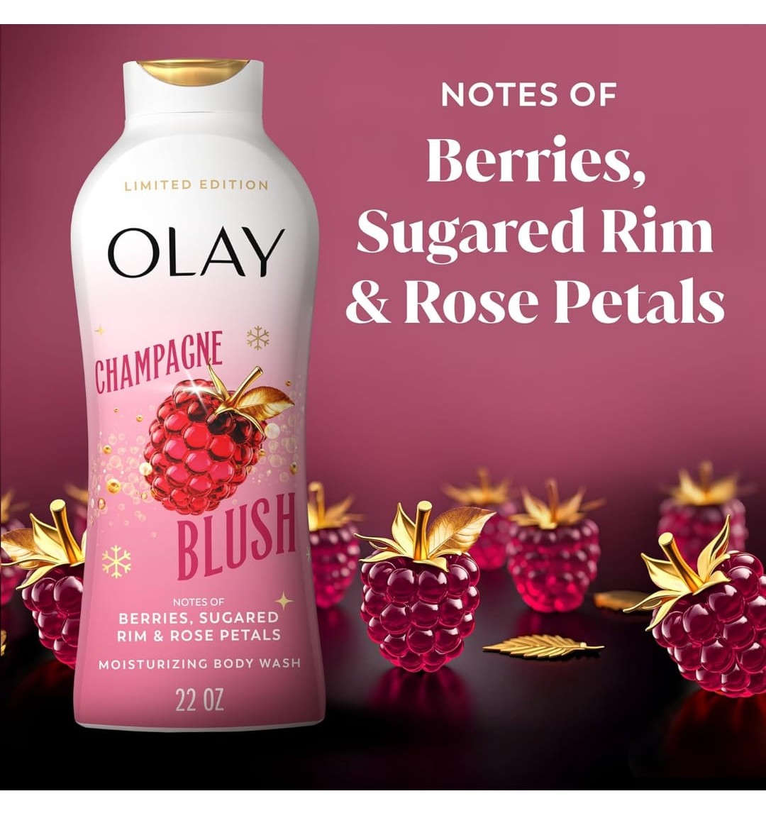 Olay Limited Edition Holiday Moisturizing Body Wash Collection