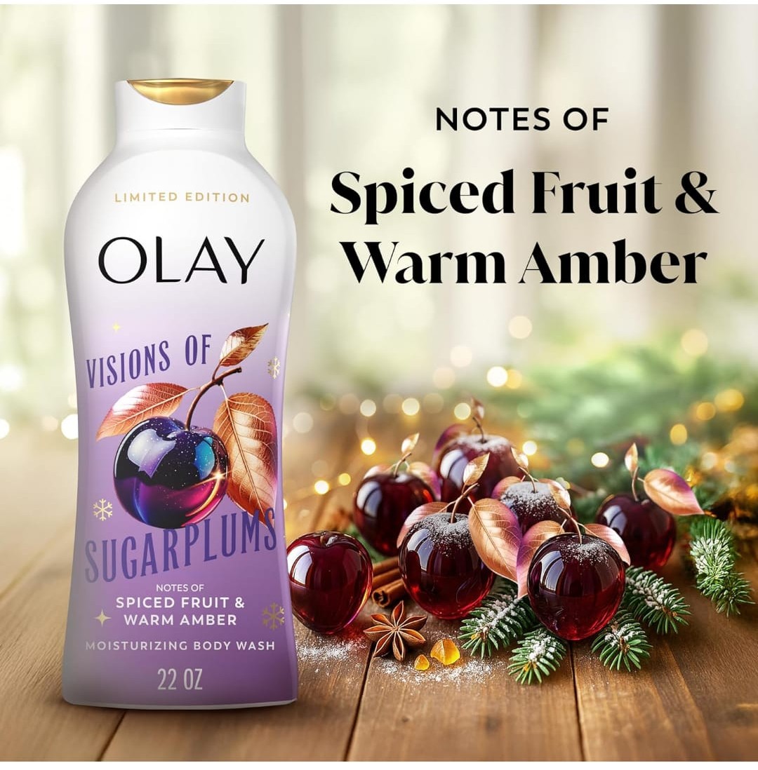 Olay Limited Edition Holiday Moisturizing Body Wash Collection