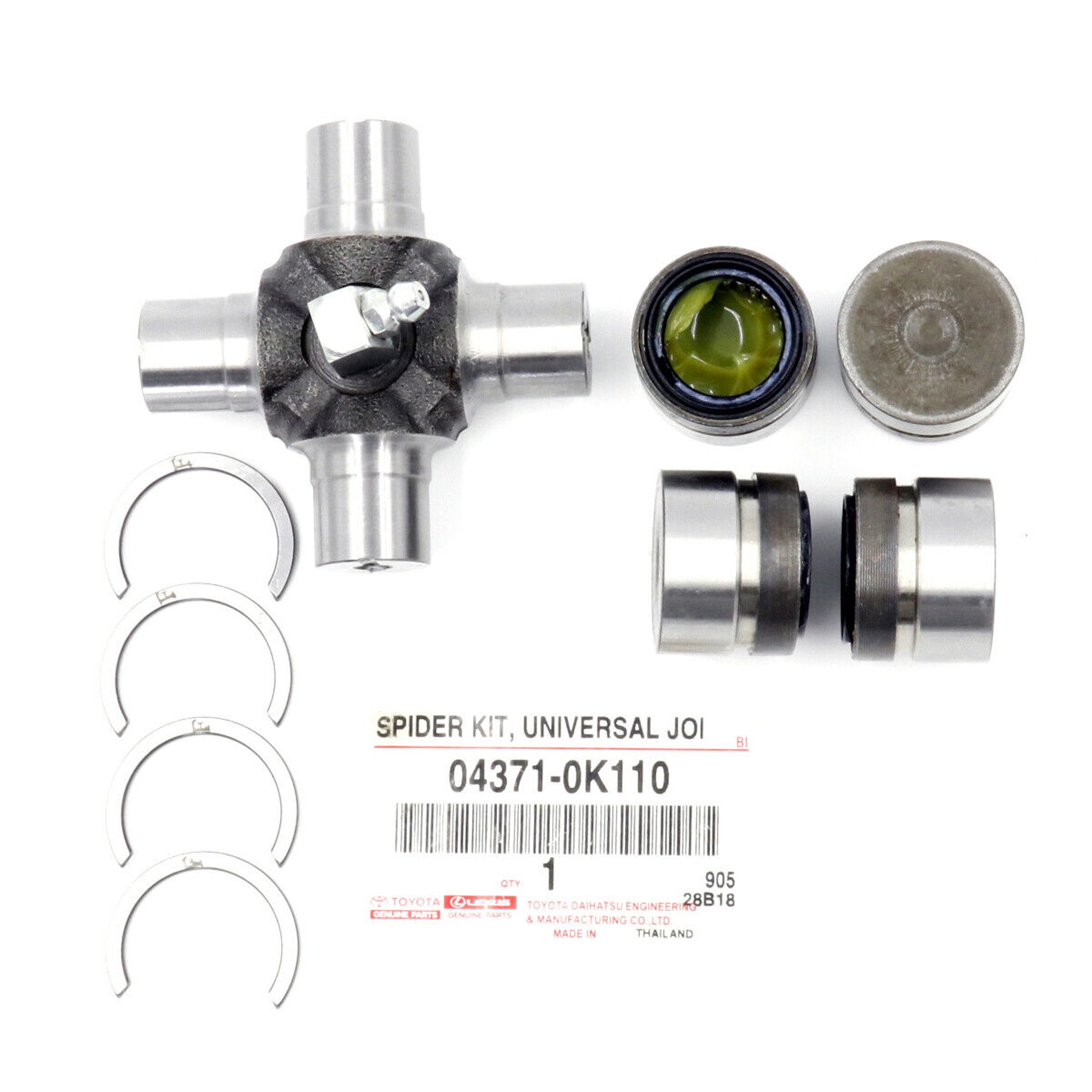 pider Kit, Universal Joint(For Propeller Shaft),