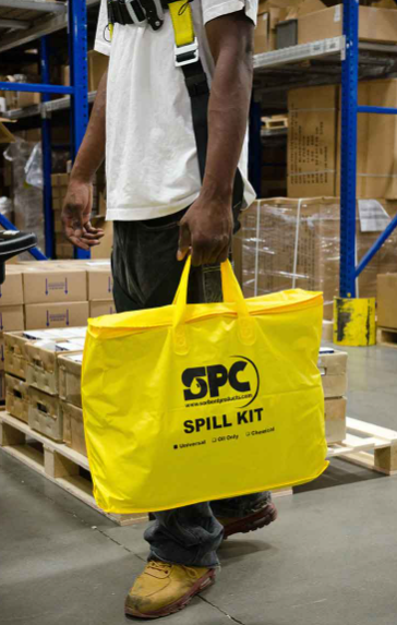 Brady Spc Chemical Class Portable Economy Spill Kit
