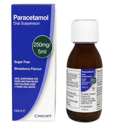 Paracetamol Oral Susp. 100mL