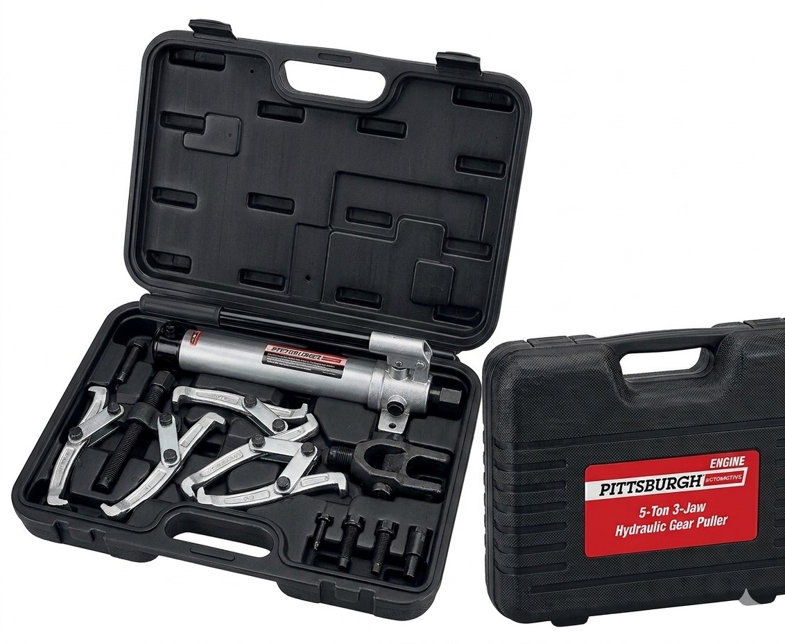 Pittsburgh Automotive 5-Ton 3-Jaw Hydraulic Gear Puller