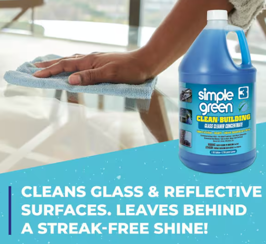 Simple Green Clean Building Glass Cleaner 1 Gal