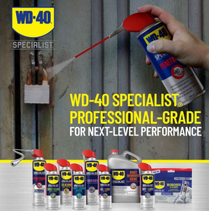 Wd-40 Specialist Rust Release Penetrant Spray 11 Oz
