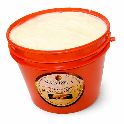 8LB Pure Raw Mango Butter – Deep Hydration for Skin & Hair