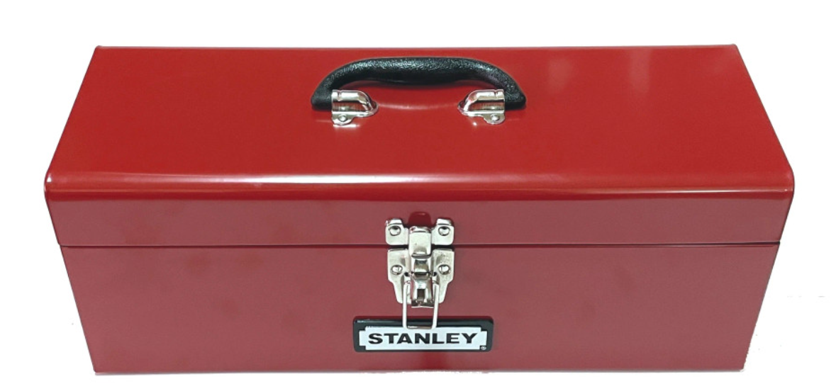 Stanley Metal Tool Box W/Tray 19 Width X 7 Height