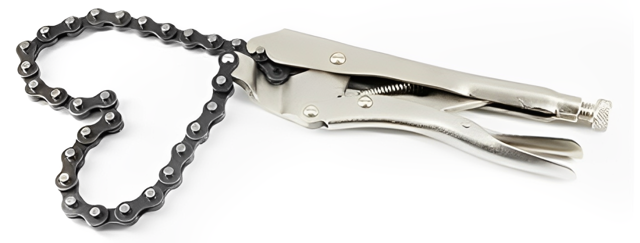 Macwork Locking Chain Clamp 9In.pliers Locking Grip Wrench Pipe Cutter Vice (19 In. Chain Clamps)
