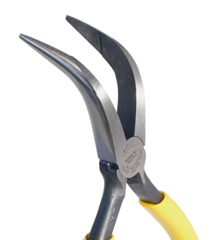 Klein Tools Curved Long-Nose Pliers 6"