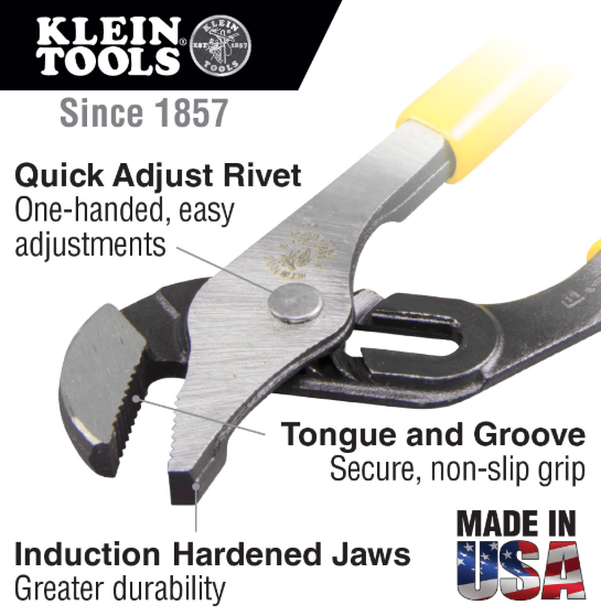 Klein Tools 16 Inch. Pump Pliers
