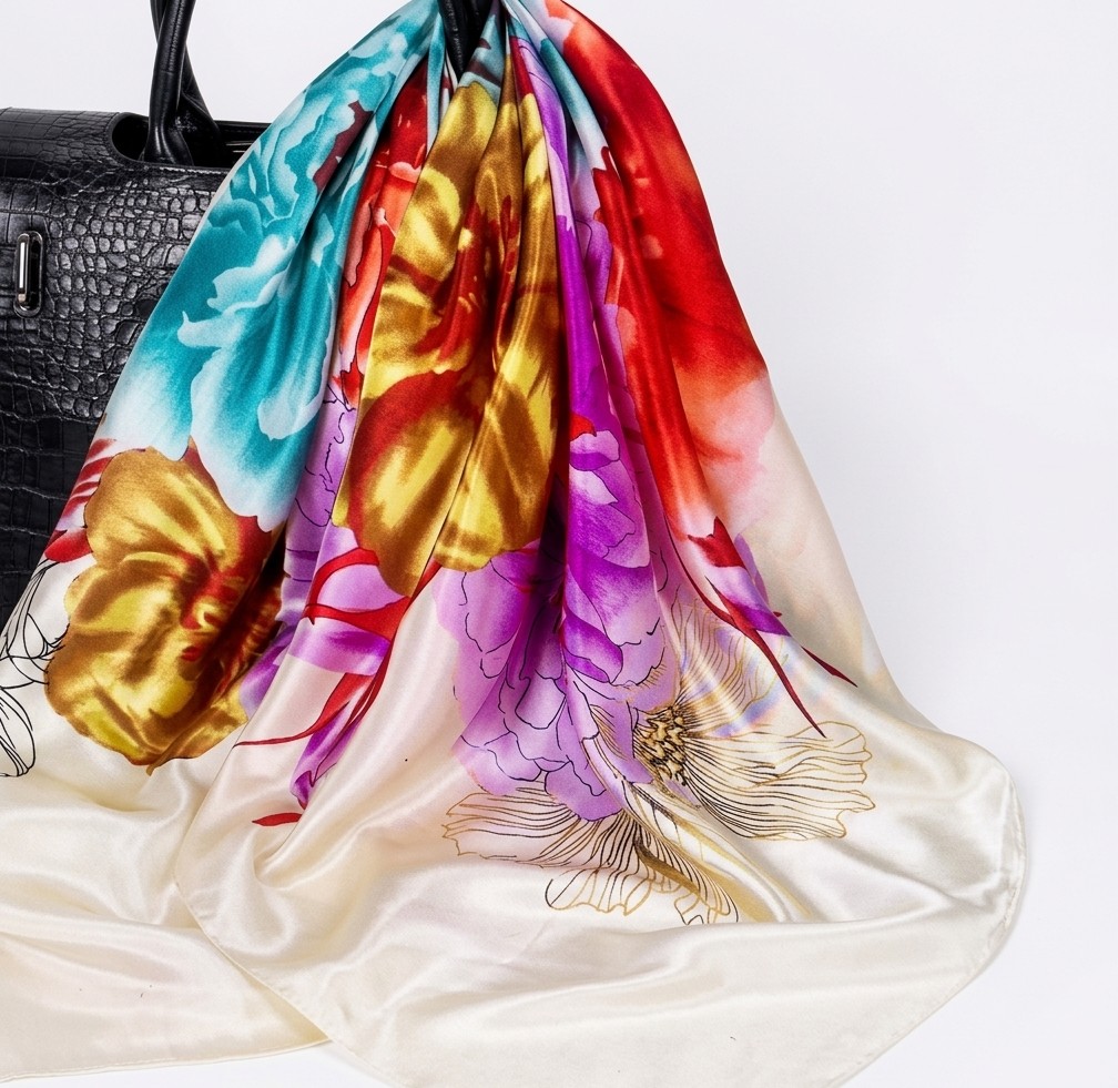 Premium Floral Print Women’s Scarf