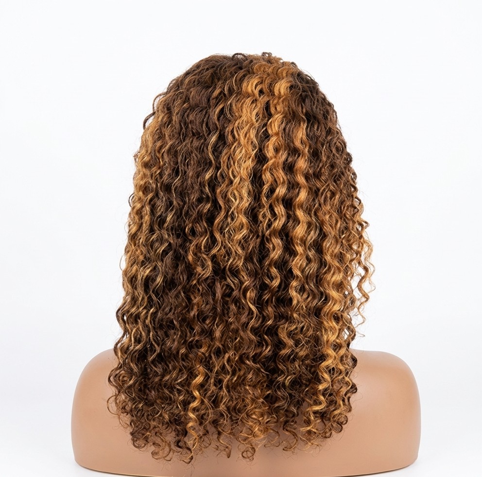 22-Inch Water Wave Highlight | 100% Human Virgin Hair