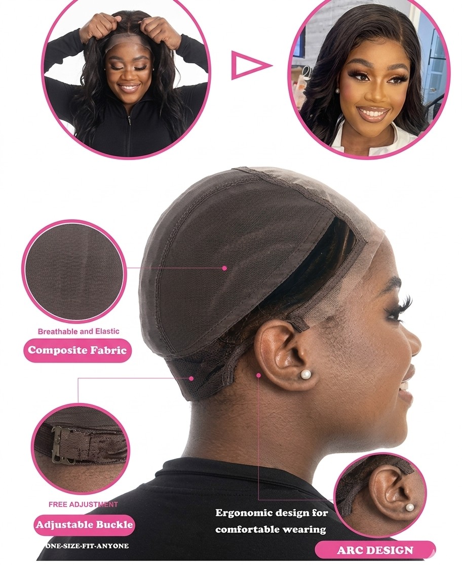 Lace Wig Grip Band Cap