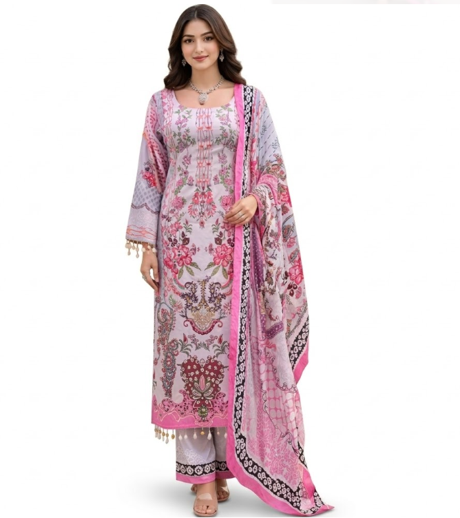 Premium Floral Designer Salwar Kameez - 3-Piece Indian Ensemble