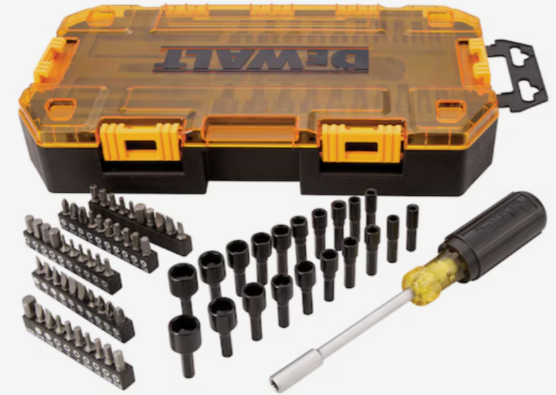 Dewalt 1/4" Drive Bit And Nut Driver Set