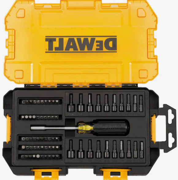 Dewalt 1/4" Drive Bit And Nut Driver Set