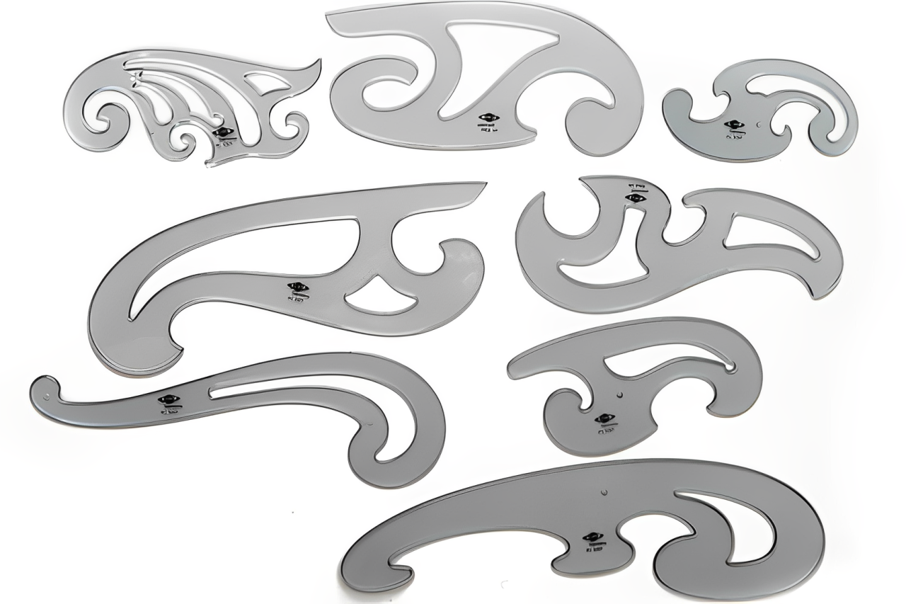 French Curve 8 Piece Set