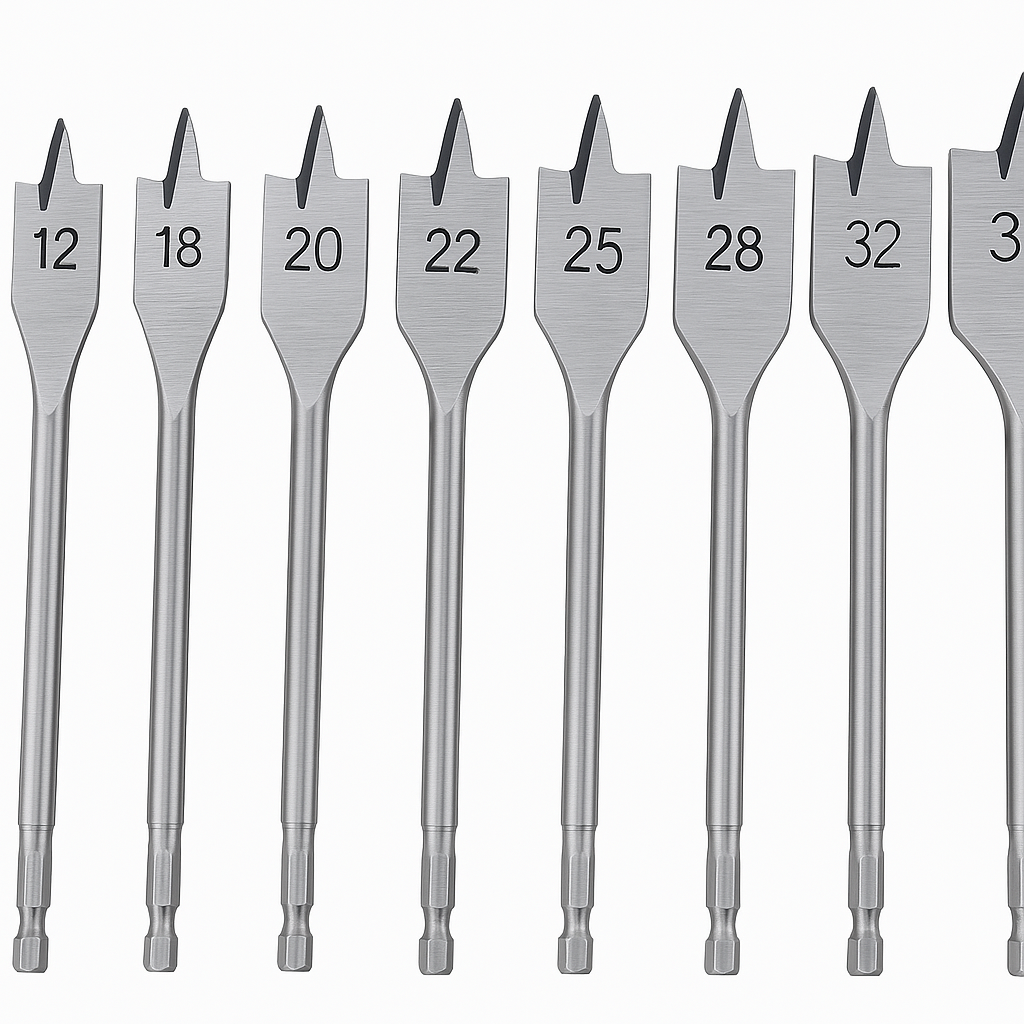 Dewalt Dt4842 Flat Wood Spade Bit Set 8 Piece