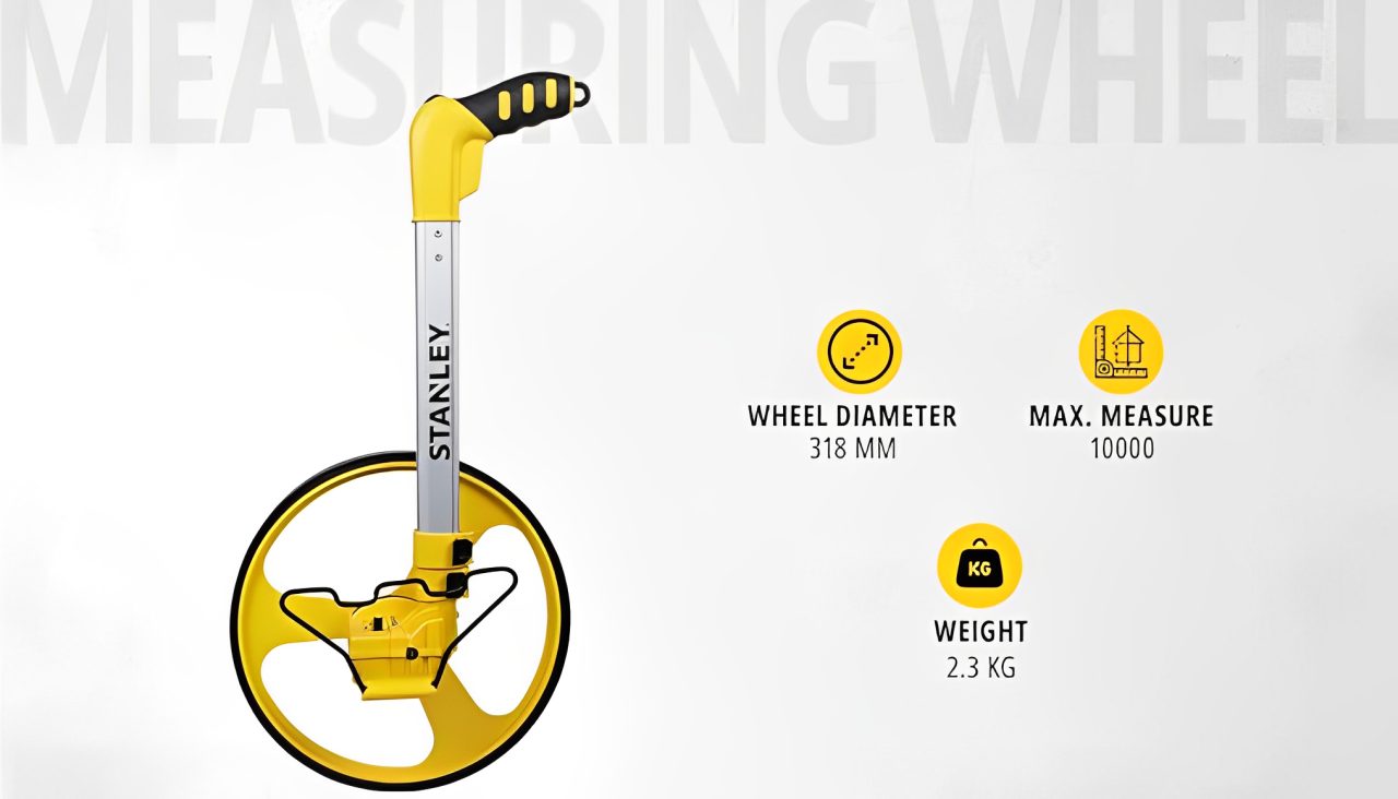 Stanley Mw40M Counter Measuring Wheel 318Mm