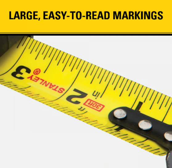 Stanley Fat Max Tape 30 Ft
