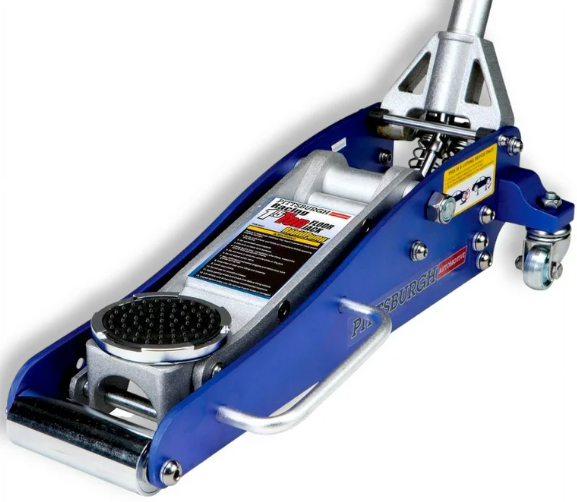 Pittsburgh Automotive 1.5 Ton Aluminum Jack Low Profile With Rapidpump