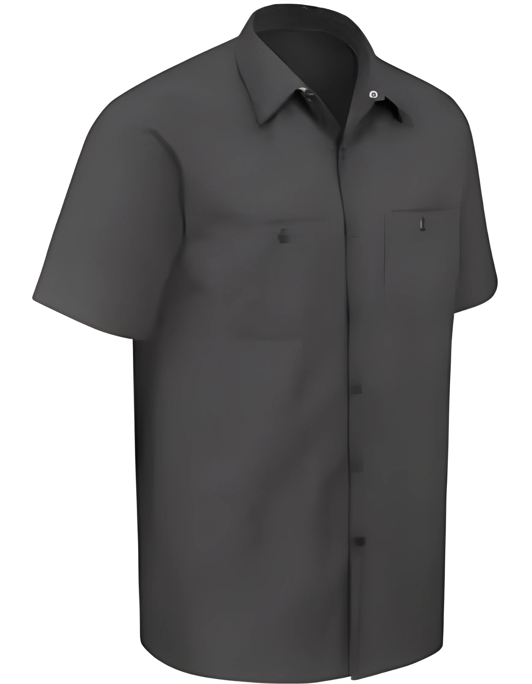Port West Gray Short Sleeve Shirt
