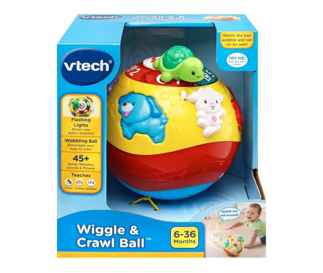 VTech Wiggle & Crawl Ball