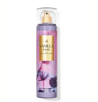 Bath & Body Works "Vanilla Ease" Fine Fragrance Mist - 8 fl oz / 236 ml