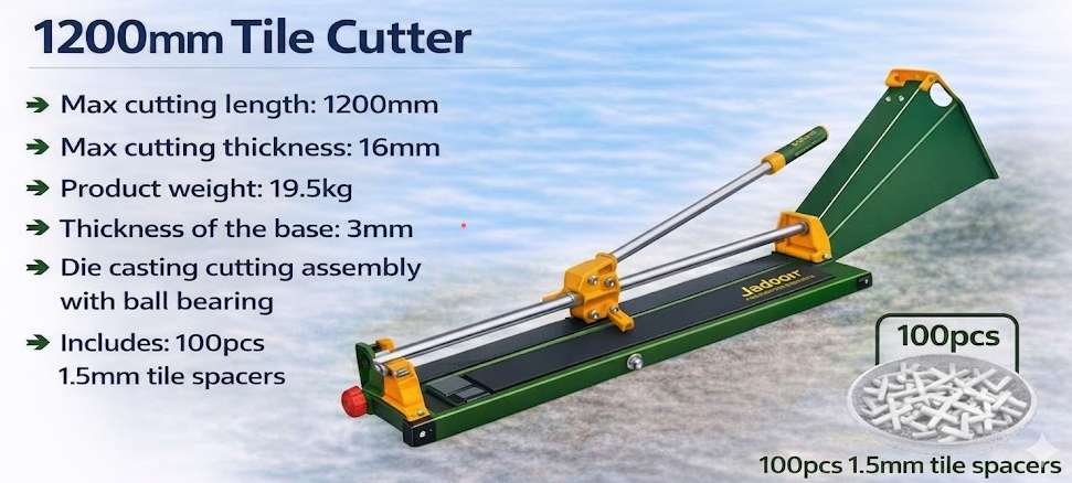 1200mm Tile Cutter with Ball Bearings
