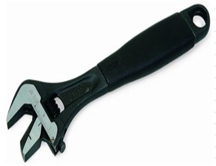 Bahco 9073 Rp Us Adjustable/Pipe Wrench Ergo, 12-Inch, Black