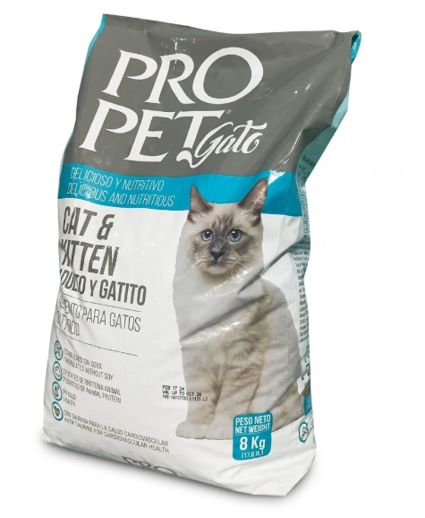 Pro Pet Gato Cat & Kitten Dry Food – Nutritious Formula (8kg)
