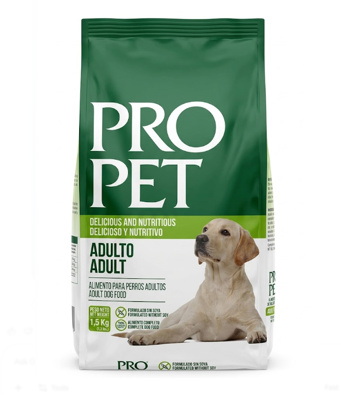 Pro Pet Adult Dog Food – Complete & Balanced Nutrition (1.5kg)