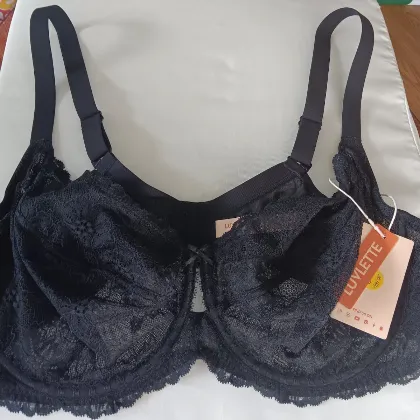 Plus, Wired Lace bra 42DD