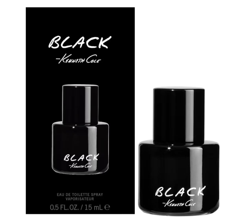 Kenneth Cole Black for Men – Eau de Toilette Travel Spray 15ml