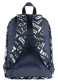 Levi's Batwing Backpack, Dress Blues/White