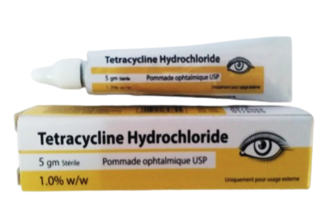 Tetracycline eye ointment. 5gm