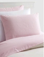 Laurel & Mayfair Queen Gingham Print Sheet Set - Pink