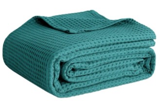 Cotton Blankets for Bed  Waffle Weave Blankets