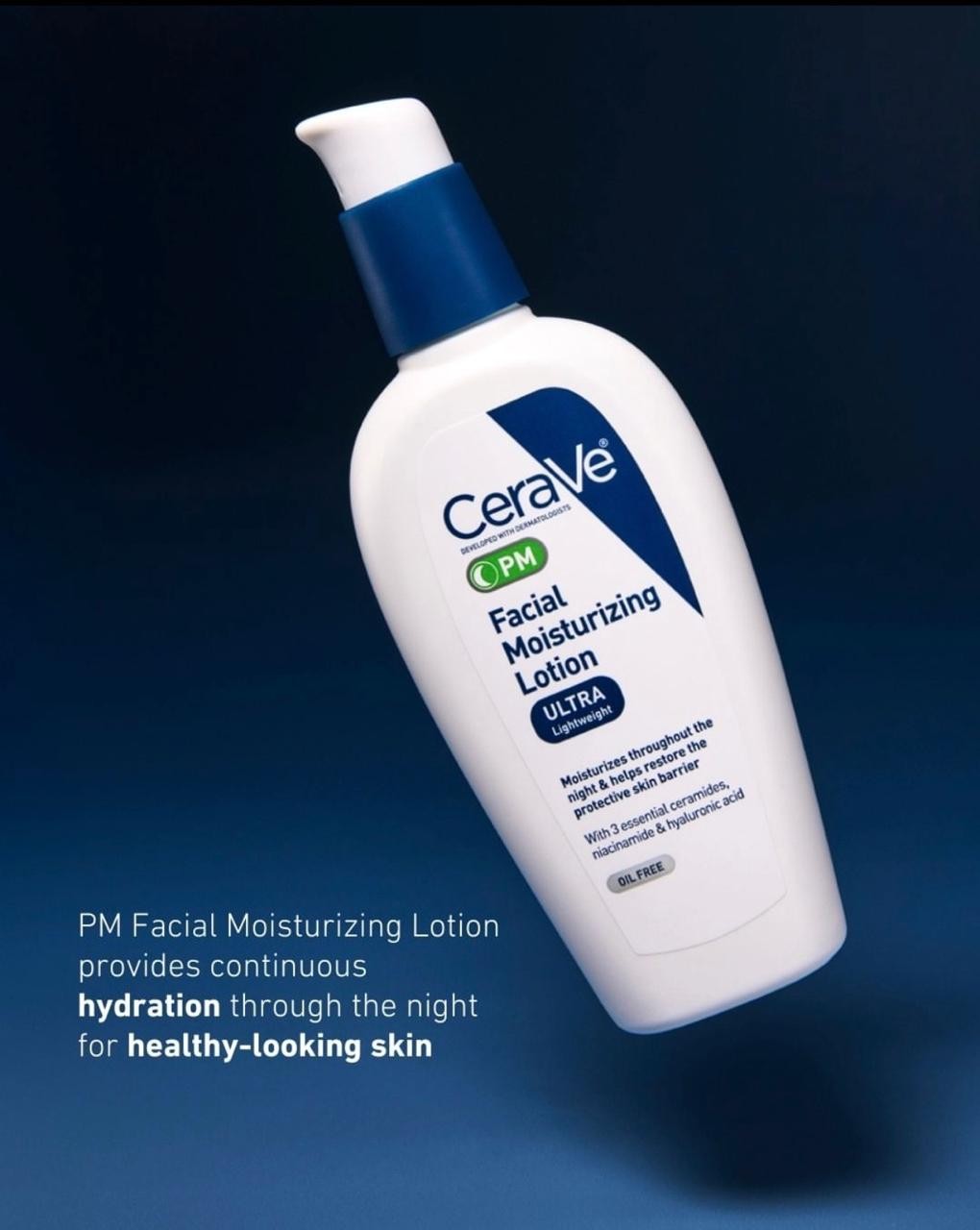 CeraVe PM Facial Moisturizing Lotion