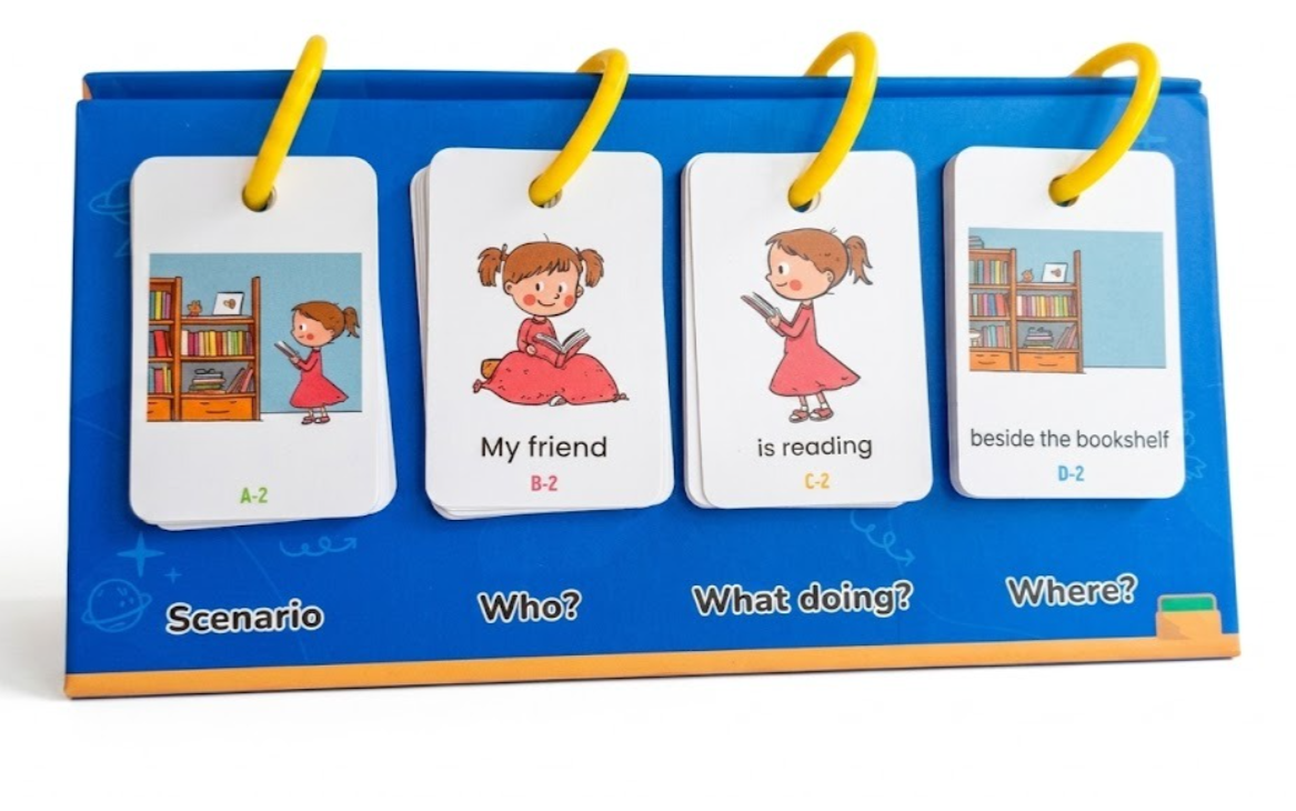 Interactive Sentence Builder Flip Chart