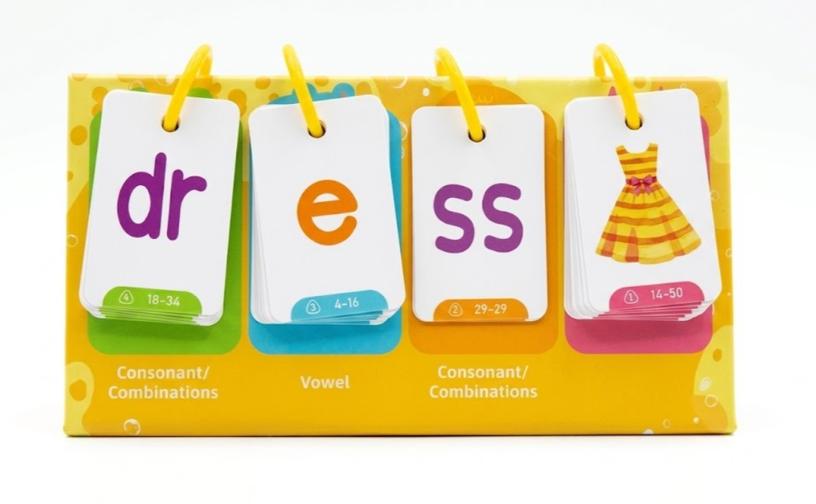 Phonics Word-Building Flip Chart